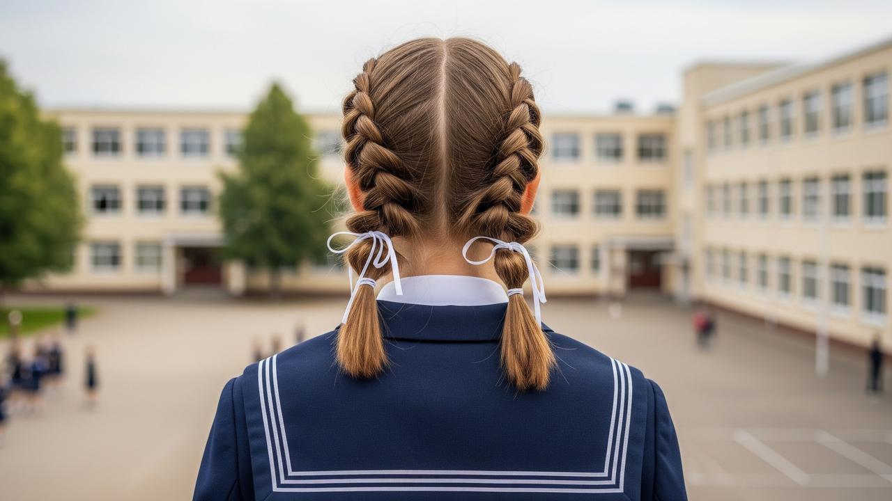 Cara Menata Rambut Anak Perempuan untuk Sekolah/AI Generated