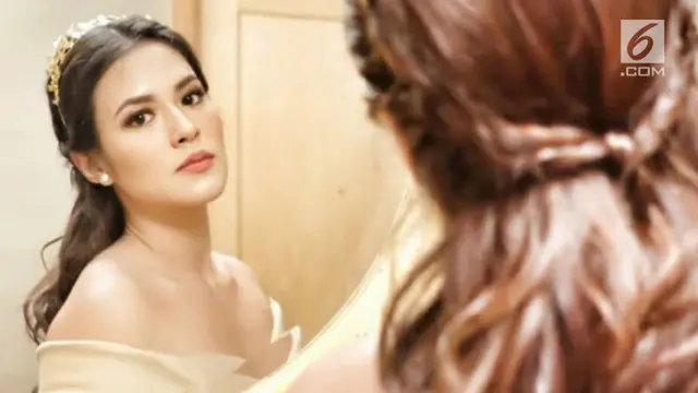 Kenakan gaun bersiluet sheath, Raisa disebut warganet mirip Princess Disney.