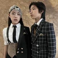 Mischa Devon menang penghargaan The Best Attire Awards di Rewind Indonesia 2022 [@mischkadevon]