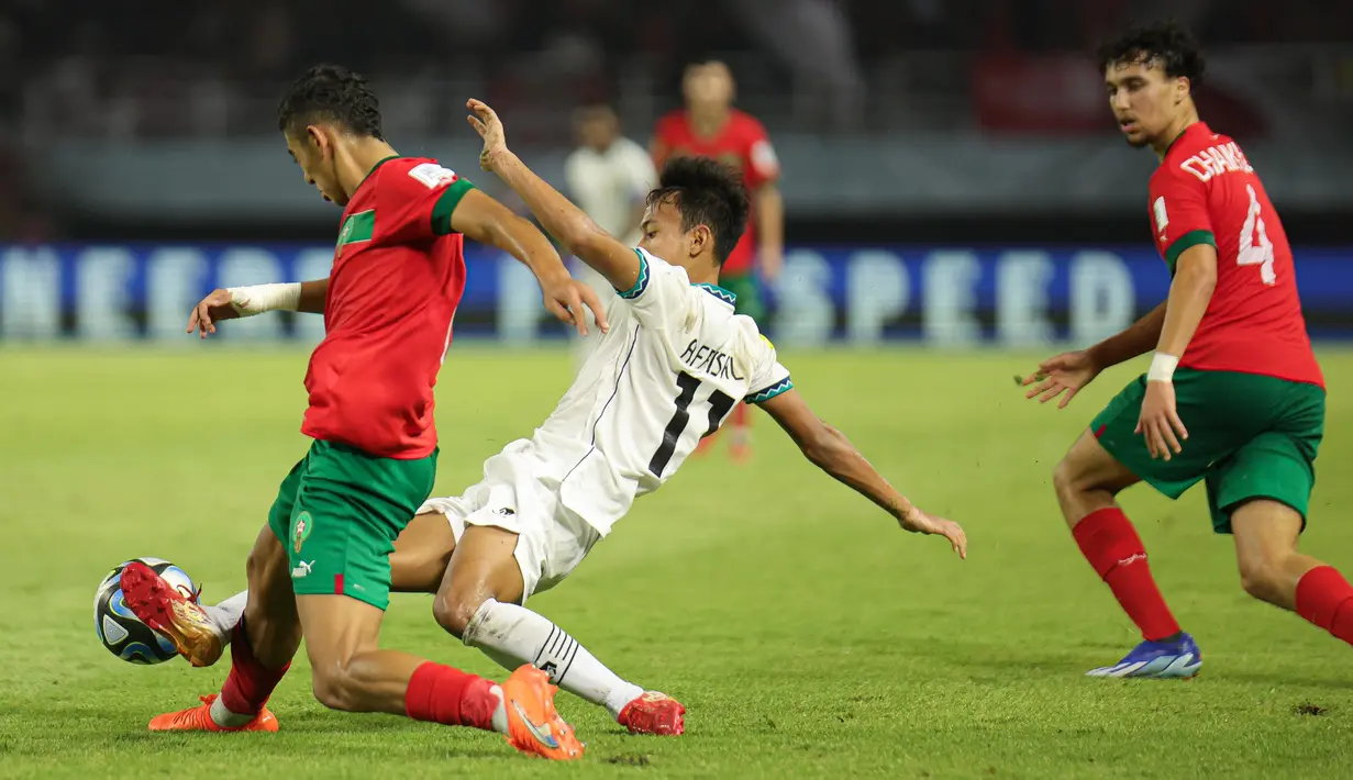 Dengan koleksi dua poin, peluang timnas Indonesia U-17 melaju ke babak selanjutnya menjadi sangat tipis. (Doc. LOC WCU17/NFL)