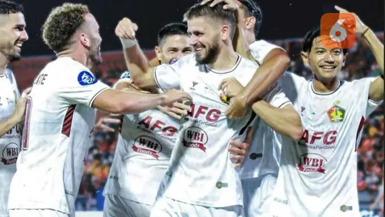 BRI Liga 1: Kalahkan Bali United, Persik Kediri Ciptakan Sejarah Baru di Stadion Kapten I Wayan