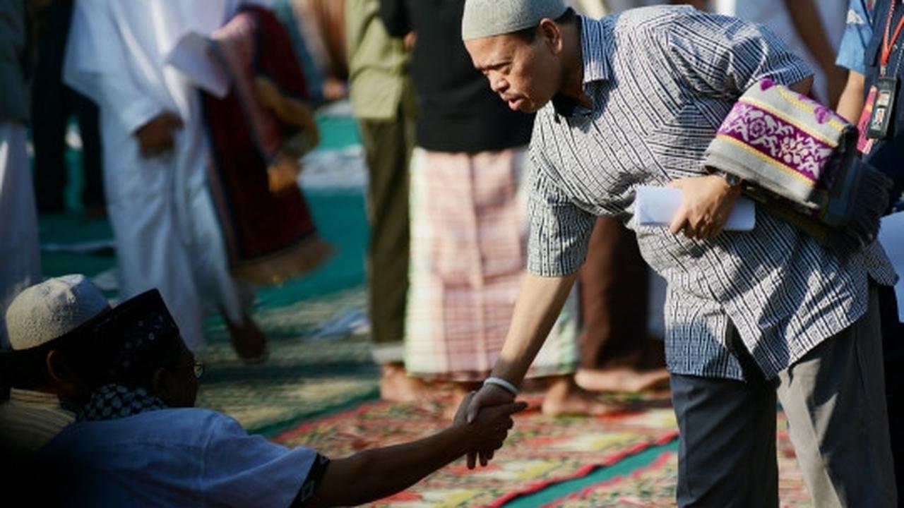 Sutan Bhatoegana laksanakan Salat Id di LP Cipinang
