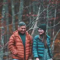 Gading Marten dan Luna Maya terlihat sedang liburan di Jepang. (FOTO: instagram.com/gadiiing/)