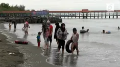 Efek peristiwa tsunami di Selat Sunda, wisata pantai di Pantura ikut sepi dari pengunjung.