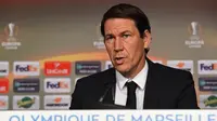 Pelatih Olympique Marseille asal Prancis, Rudi Garcia. (AFP/Boris Horvat)