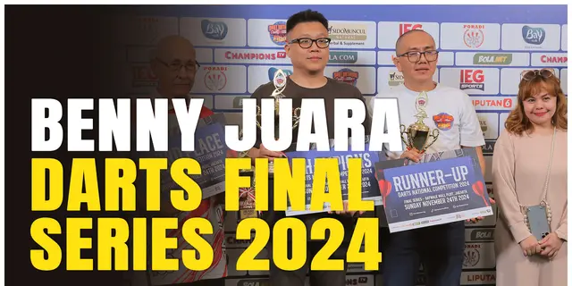 VIDEO: Darts National Competition 2024 jadi Ajang Kebangkitan Olahraga Darts di Tanah Air