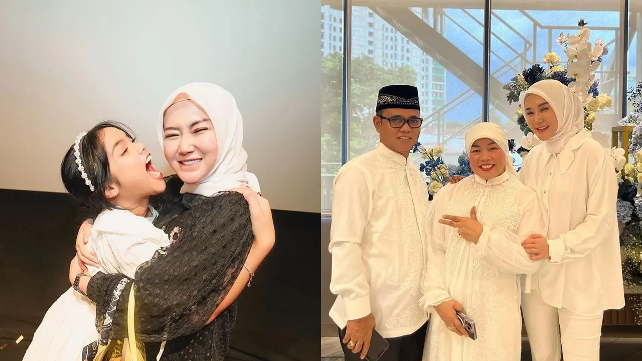 Marissya Icha dan Keluarga Fuji