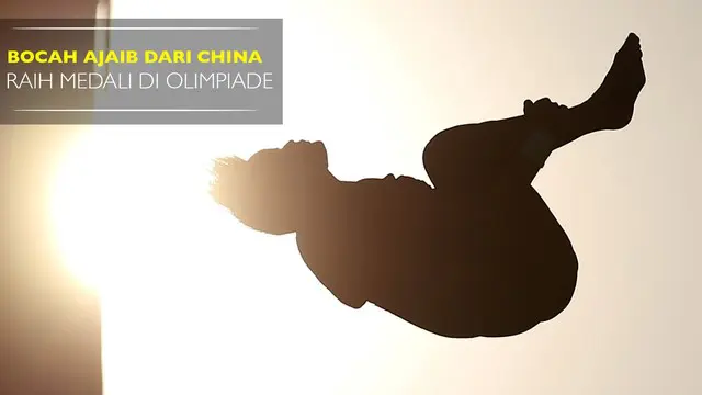 Video peloncat indah asal China, Ren Qian yang masih berusia 15 tahun dan berhasil meraih medali emas di nomor papan 10 meter Olimpiade Rio 2016.