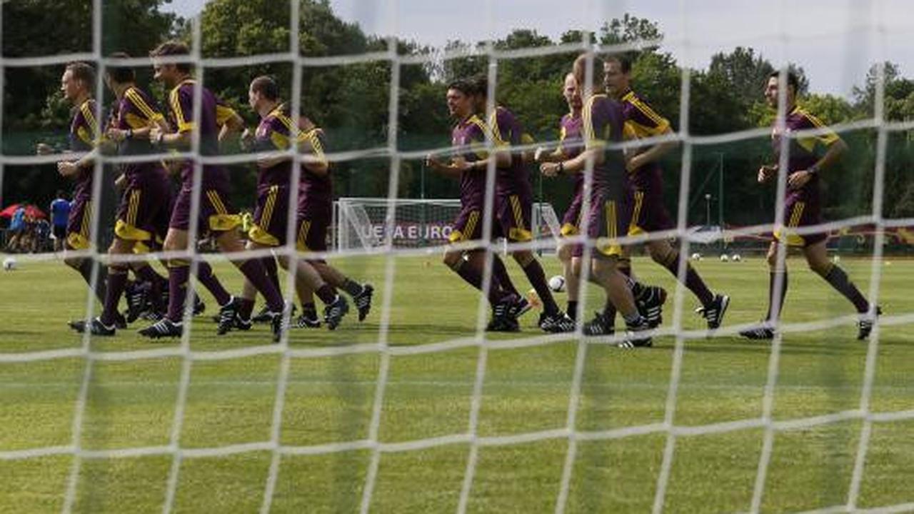 Latihan rutin sang pengadil lapangan  