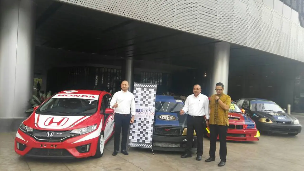 Lihat Balap Mobil Jalan Raya di BSD City Grand Prix 2017