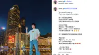 Ashin Berpose di Bundaran HI Sambil Ungkap Kesan Manis di Konser F4 Jakarta Hari Pertama