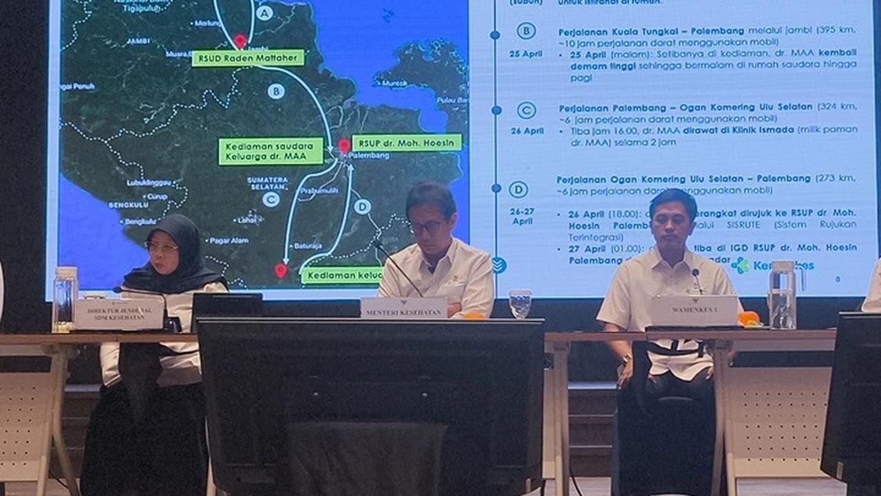 Kemenkes Buka Suara Soal Kematian dr Myta Aprilia