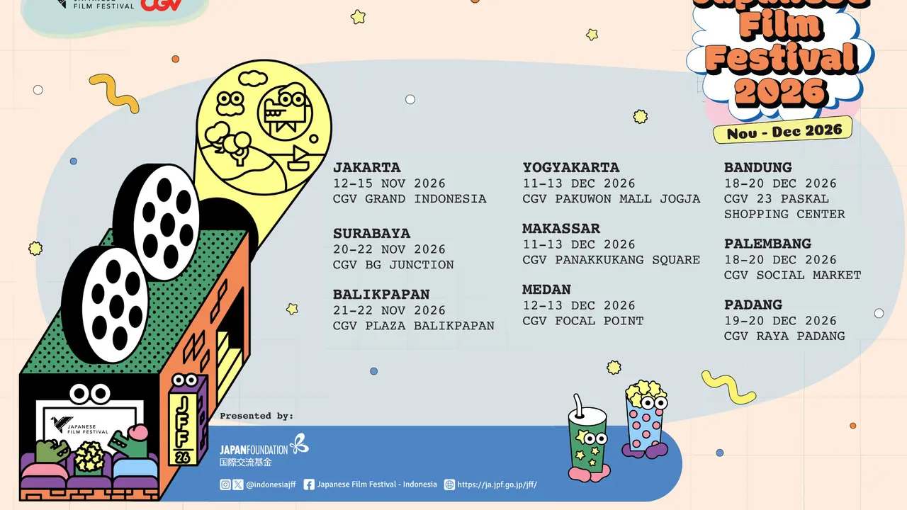 Japanese Film Festival 2026 (Dok. The Japan Foundation)