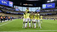 Timnas Brasil meraih kemenangan 3-1 atas Timnas Paraguay pada laga kedua Grup D Copa America 2024 di&nbsp;Allegiant Stadium, Las Vegas, Nevada, Sabtu (29/6/024) pagi WIB. (AP Photo/David Becker)