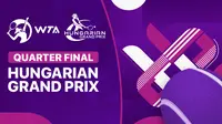 Link Live Streaming WTA 250 Hungarian Budapest Grand Prix 2023 di Vidio, 17-23 Juli : Quarterfinals - Final