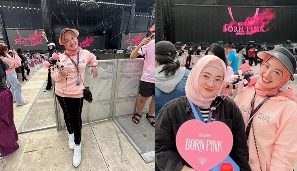 Melalui Instagram pribadinya, Maissy mengunggah momen dirinya saat menonton konser girlgrup idolanya. Dalam caption, mantan penyanyi cilik yang sekarang berprofesi sebagai dokter itu tampak menonton di hari kedua konser BLACKPINK. Ia menonton bareng teman dekatnya. (Liputan6.com/IG/@pramaisshelarinda.md)