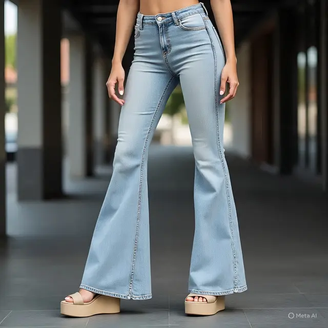 7 Sepatu Terbaik untuk Celana Jeans Flare agar Kaki Terlihat Lebih Jenjang