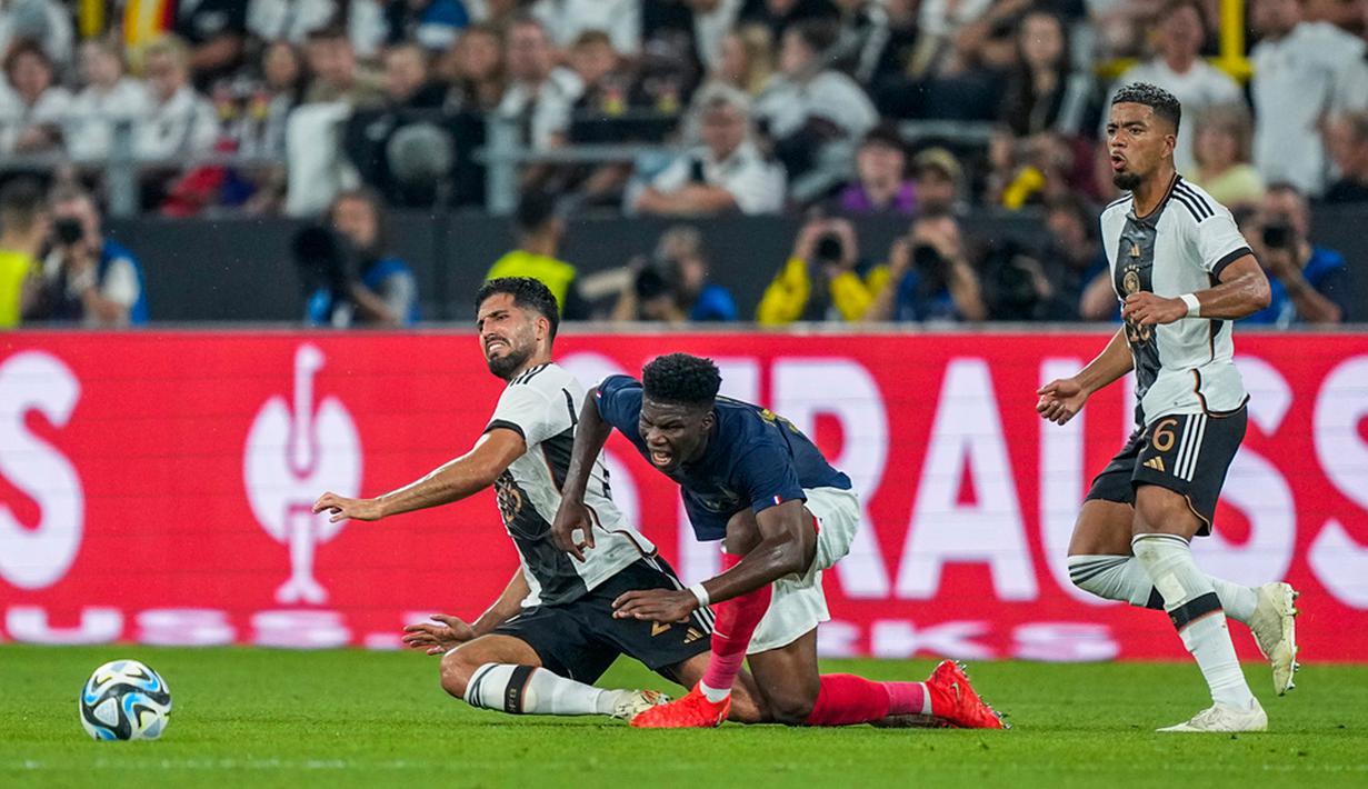 Sementara Prancis main bagus, tapi terlalu banyak membuat kesalahan sendiri. (AP Photo/Martin Meissner)