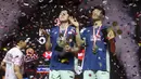 Pasangan Indonesia ini kalah dalam waktu 1 jam 3 menit. (Bola.com/M Iqbal Ichsan)