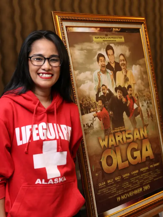 'Atmosfirnya kayak lagi dijaga dan dipantau sama Olga, jadi harus main bagus. Jadi kita semaksimal mungkin supaya bagus,' ujar Chika Waode. (Andy Masela/Bintang.com)