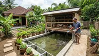 Cara Membuat Kolam Lele di Bawah Kandang Ayam, Solusi Budidaya Hemat Tempat