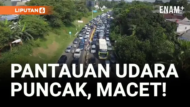 VIDEO: Libur Paskah 2025, Ribuan Kendaraan Padati Puncak!