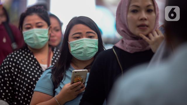 Antisipasi Virus Corona di Stasiun Gambir