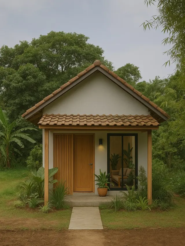 Gambar Rumah Sederhana Ukuran 5x10 di Kampung