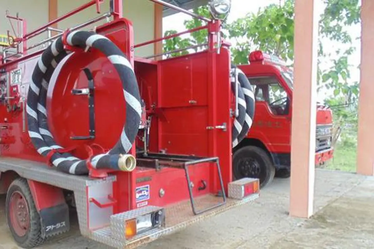 Mobil Damkar di Gorontalo