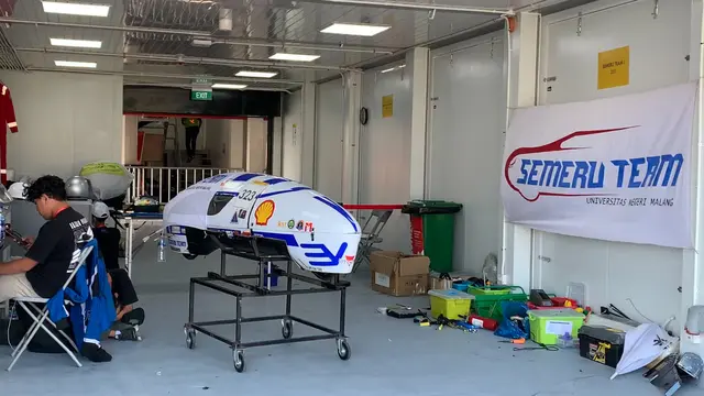 Intip Mobil-Mobil Irit Karya Mahasiswa Indonesia di Paddock Shell Eco Marathon 2022 Mandalika
