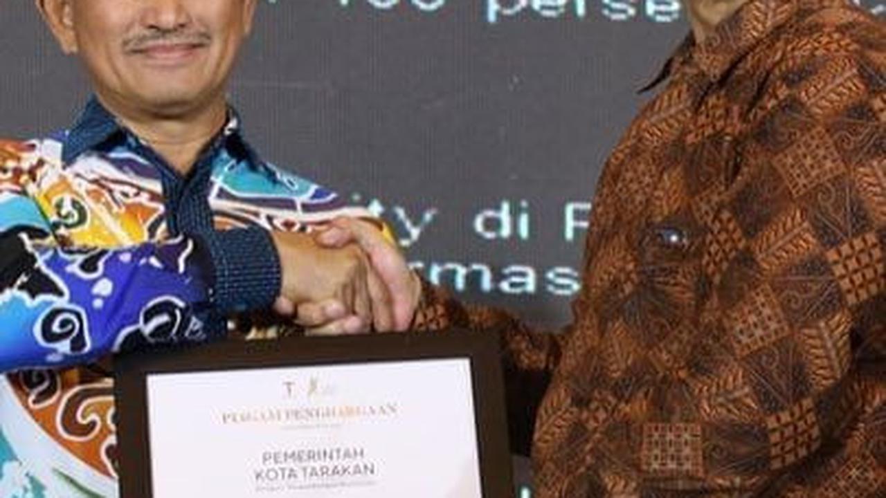 Wali Kota Tarakan Raih Apresiasi Tokoh Indonesia Kategori Pengembangan Digitalisasi