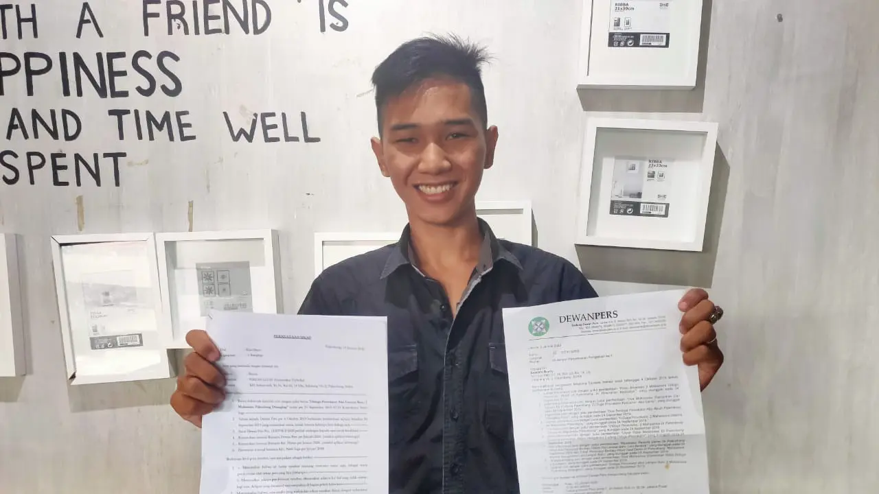 Klarifikasi Pemberitaan Mahasiswa yang Diduga Jadi Provokator Demo di Palembang