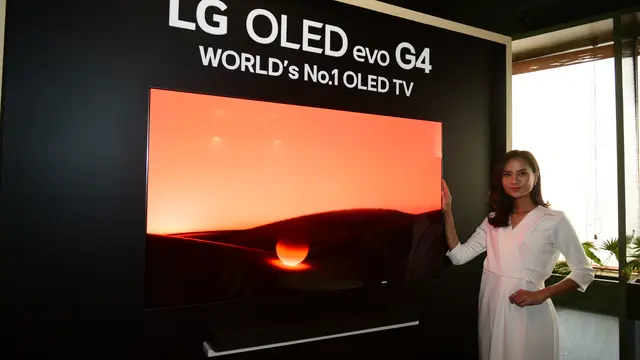 LG OLED evo G4. Credit: LG Electronics Indonesia