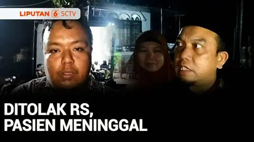  Pilu, Pasien Pemegang KIS Meninggal Usai Ditolak RSUD Padang