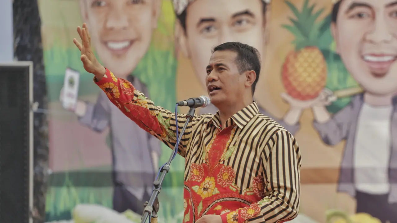 Mentan: Terima Kasih Petani Indonesia Telah Bekerja Keras Tingkatkan Hasil Produksi