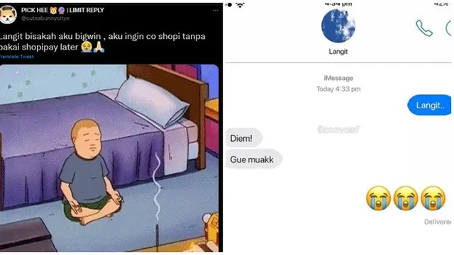 Keinginannya Aneh-Aneh, 6 Curhatan Warganet ke Langit Ini Kocak Banget