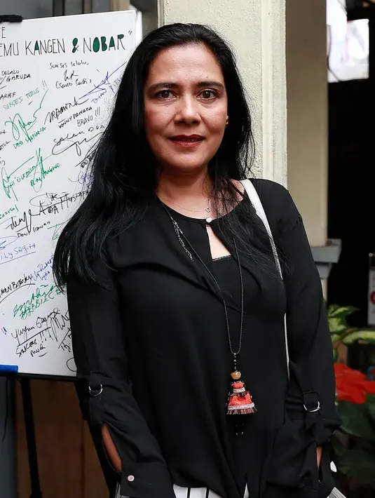 Pada tahun 1986 Lydia Kandau menikah dengan Jamal Mirdad.  ( Andy Masela/Bintang.com)