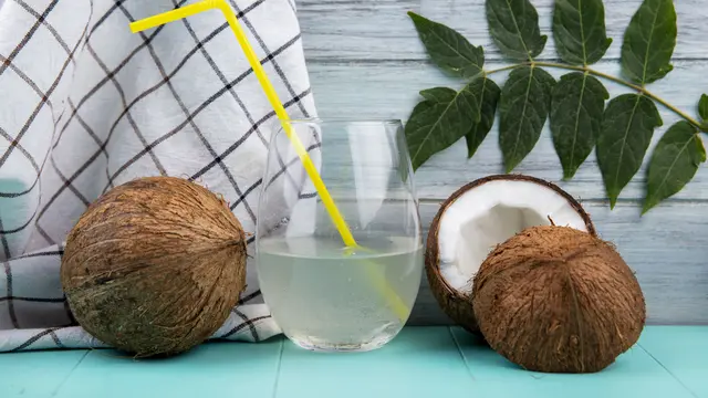 Aroma air kelapa membantu tubuh terasa lebih rileks