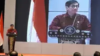 Menkumham Yassona Laoly membuka Rapat Kordinasi Penguatan Unit Pemberantasan Pungutan Liar (Pramita Tristiawati/Liputan6.com)