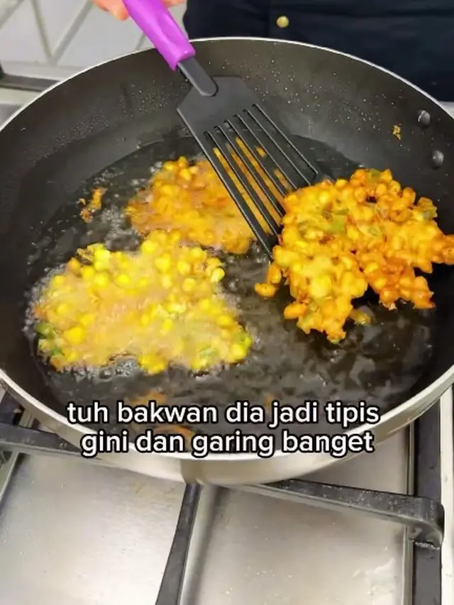 Tanpa Baking Soda, Ini Cara Goreng  Bakwan Jagung yang Renyah dan Serap Sedikit Minyak