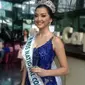 Elfin Pertiwi membawa pulang dua gelar sekaligus sebagai Top 10 Miss International 2014 dan Best National Costume.