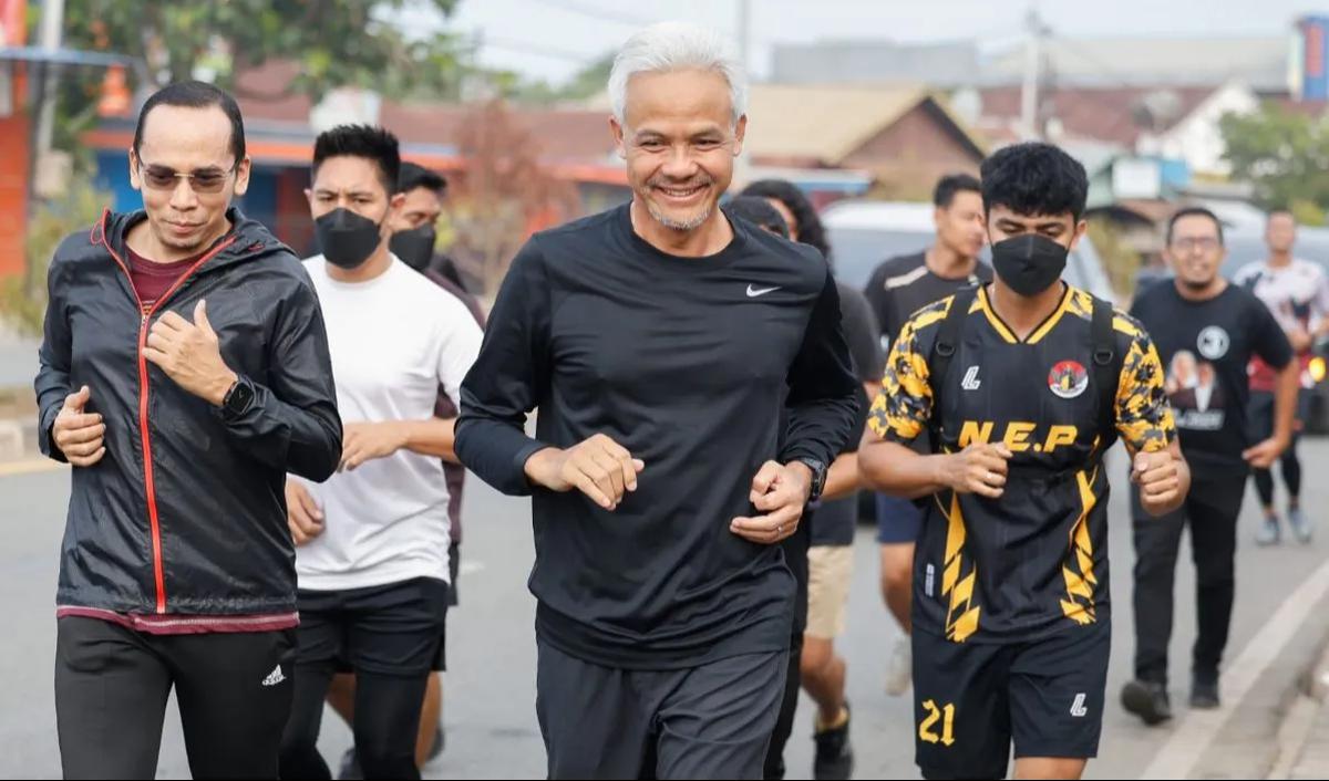 Capres Ganjar Pranowo hari ini masih kampanye di Kalimantan Timur.<br>