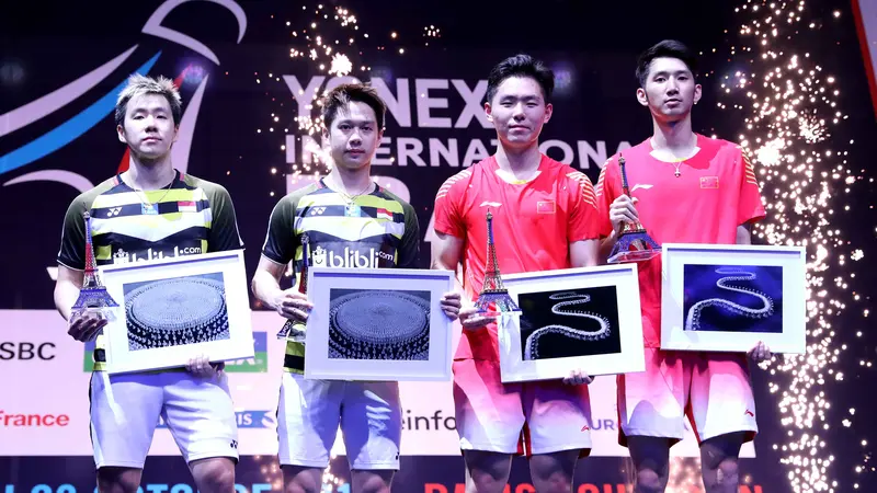 Kevin Sanjaya Sukamuljo/Marcus Fernaldi Gideon, Prancis Terbuka 2018