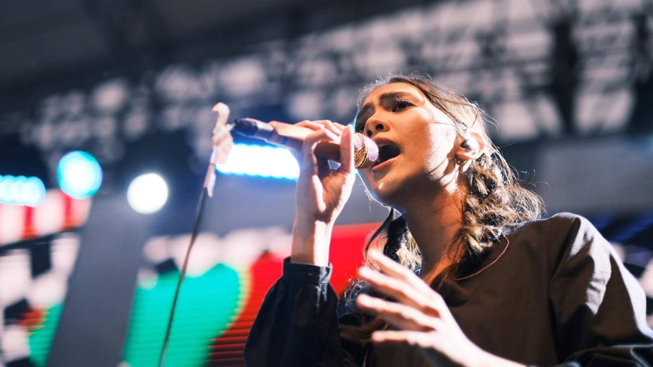 Dere saat tampil di Balkonjazz Festival 2022