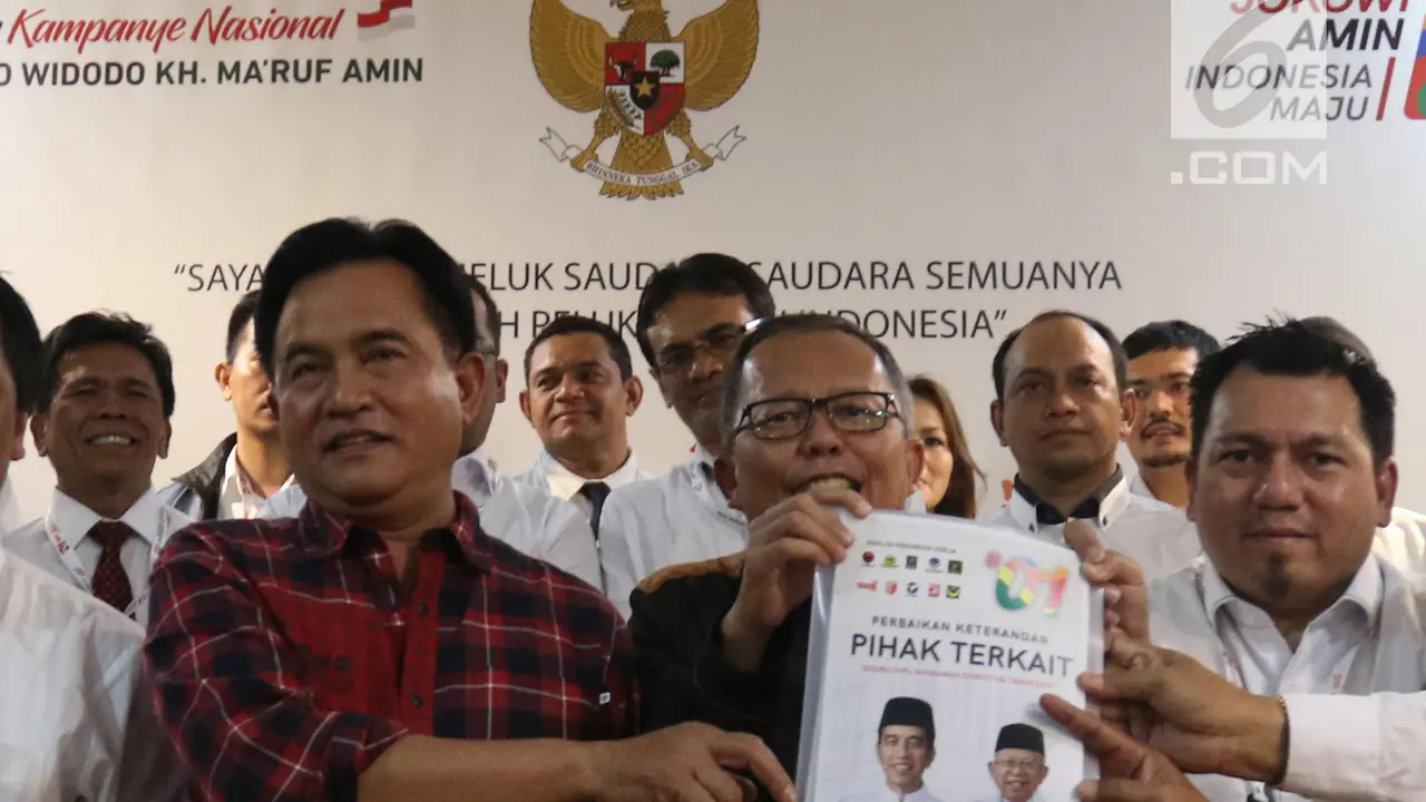 Persiapan Tim Kuasa Hukum TKN Jelang Sidang MK
