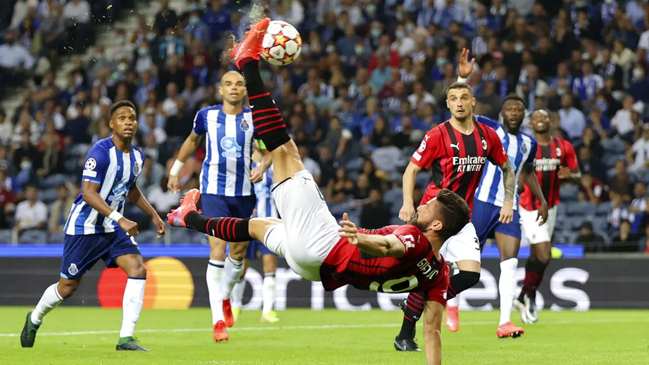 FOTO: AC Milan Dipecundangi Porto di Liga Champions