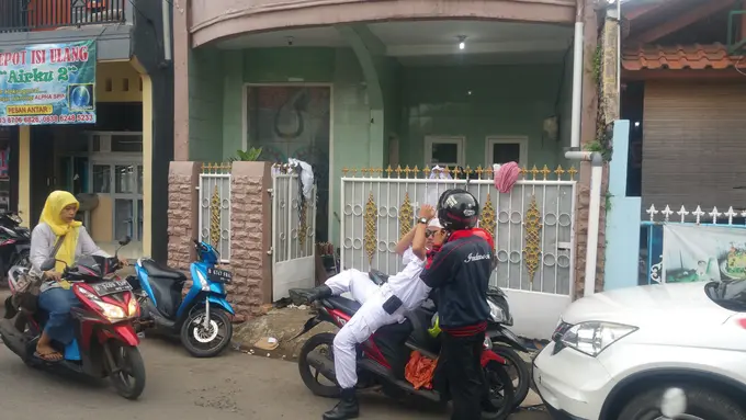 Rumah Firza Husein di Jakarta Timur