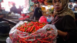 Update Harga Pangan: Cabai Rawit Rp66.350/Kg, Beras Super Rp15.250/Kg