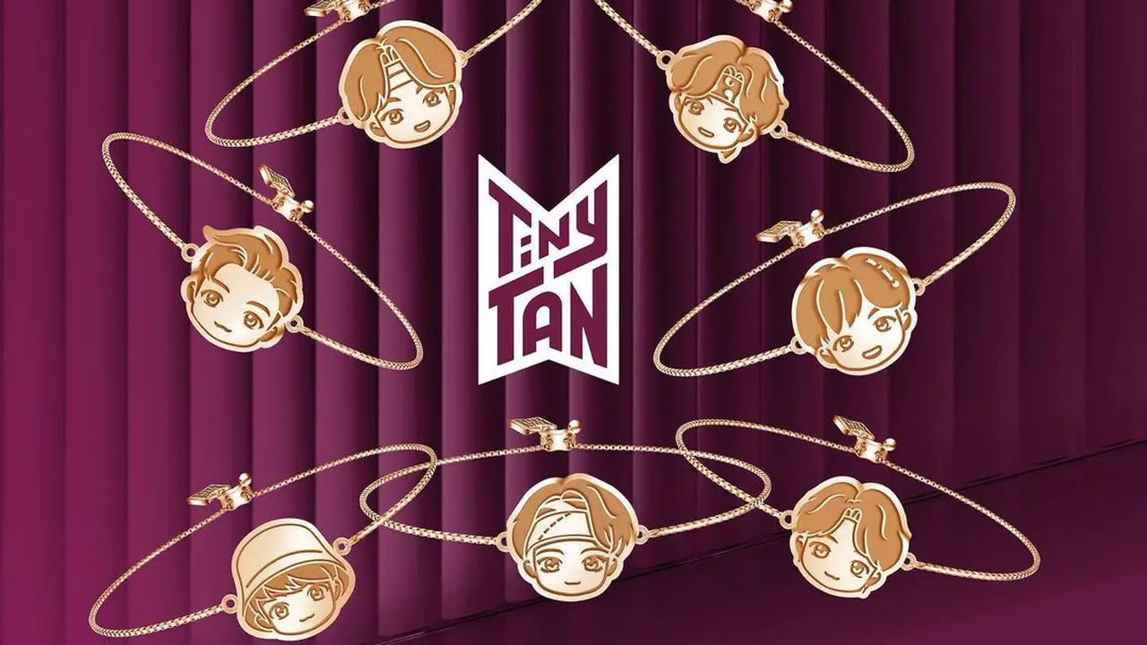 Frank & co. kembali merilis koleksi perhiasan BTS TinyTAN
