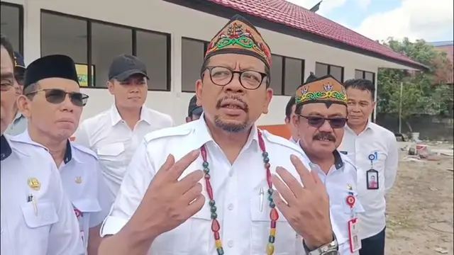 Wakil Kepala Staf Kepresidenan Muhammad Qodari di Palangka Raya
